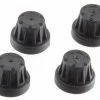 AX8079 Axial Hub Cover Set Black (4)