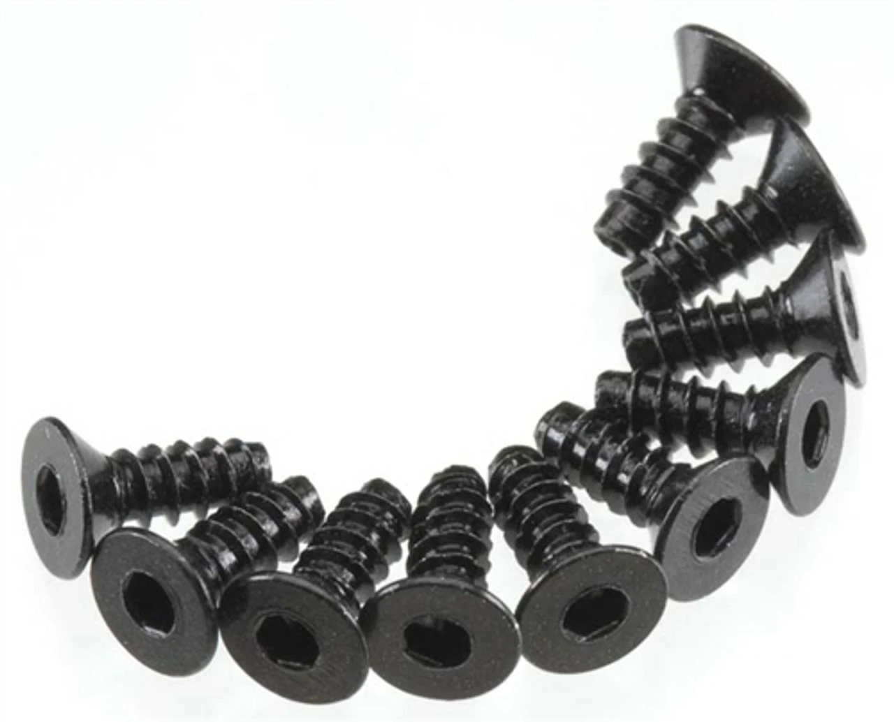 AXA464 Axial Hex Socket Tap Flat Head M3x8mm Black (10) 1 AXA464 Axial Hex Socket Tap Flat Head M3x8mm Black (10)
