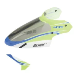 BLH3519 BLADE Complete Green Canopy With Vertical Fin: MCP X