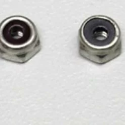 DUB3112 Dubro Stainless Steel Nylon Insert Lock Nut 4-40 (4)