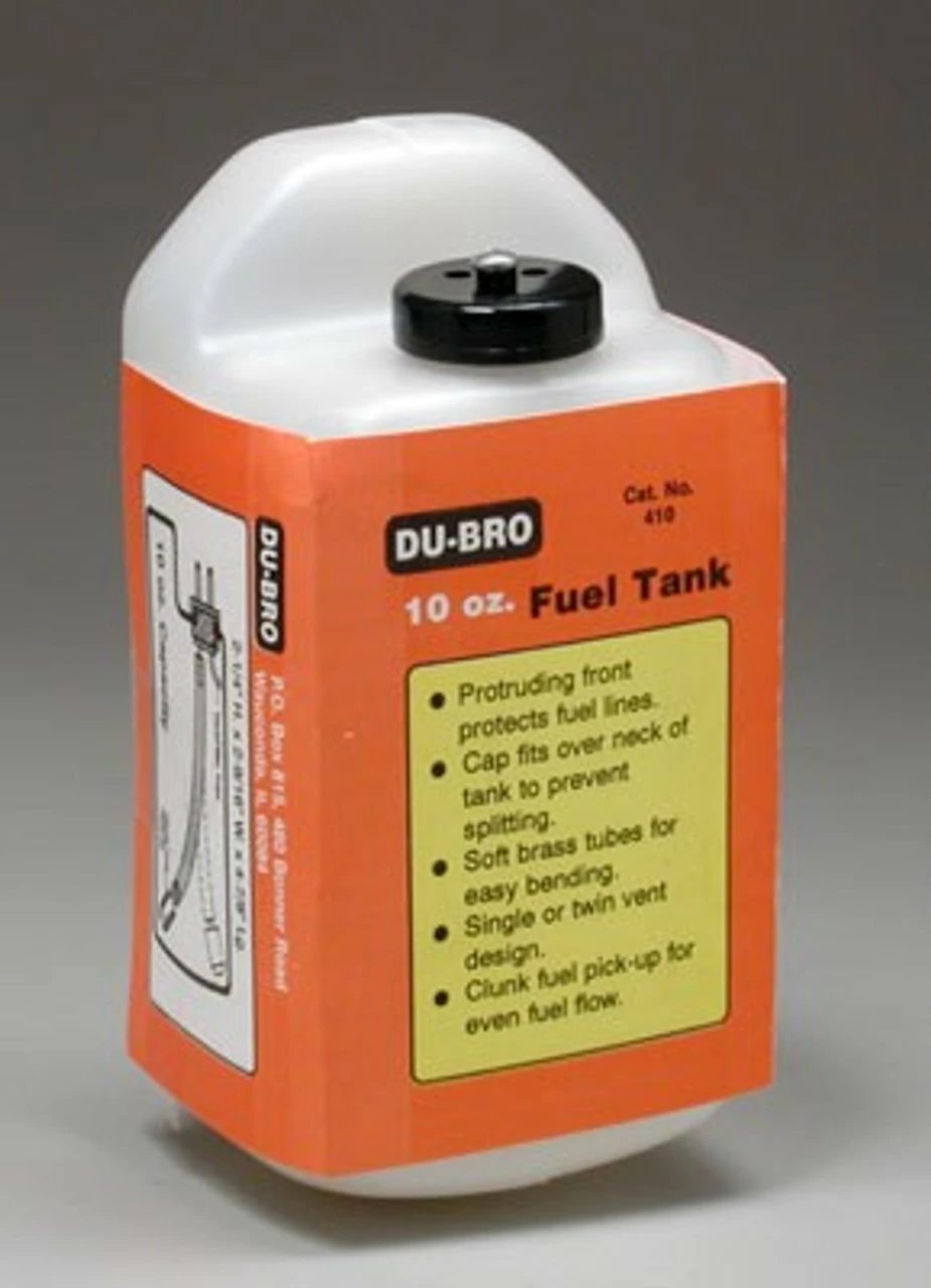 DUB410 Dubro S10 Square Fuel Tank 10 Oz 1 DUB410 Dubro S10 Square Fuel Tank 10 Oz