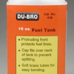 DUB416 Dubro S16 Square Fuel Tank 16 Oz