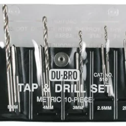 DUB510 Dubro Tap & Drill Set Metric (10)