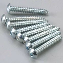DUB528 Dubro Button Head Sheet Metal Screws 4x3/4 (8)