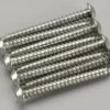 DUB529 Dubro Button Head Sheet Metal Screws 4x1 (8)