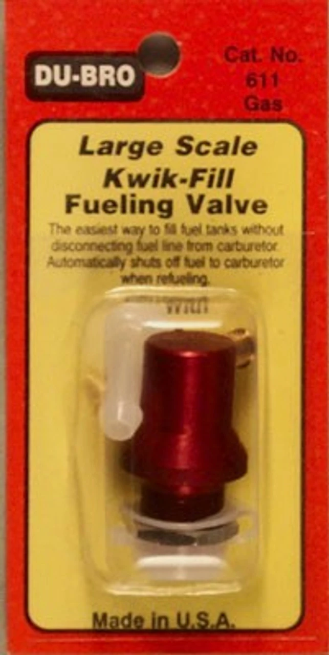 DUB611 Dubro Large-Scale Fuel Valve Gas 1 DUB611 Dubro Large-Scale Fuel Valve Gas