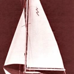 DUM1110 Dumas Lightning Sailboat Kit 19"