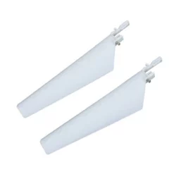 E-Flite EFLH2220W BLADE Lower Main Blade Set, White (1 Pr): BMCX