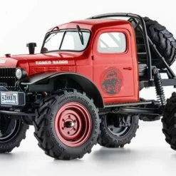 FMM12401RD FMS FCX24 Power Wagon 1/24 Scale Micro Rock Crawler W/Hard Body - Red