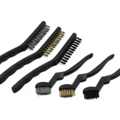 HF69526 Graves RC Hobbies Detail Brush Set, 6 Piece, Steel, Brass And Nylon