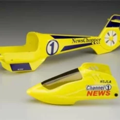 HMXE7434 HELI-MAX Fuselage Yellow W/ Decal Axe EZ