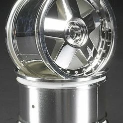 HPI3007 HPI Racing GT5 Wheel Chrome Savage 21 (2)