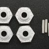HPI86349 HPI Hex Wheel Hub 12mm Silver (4)
