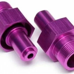 HPI86465 HPI Front Hex Hubs 24mm Purple Baja (2)