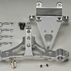 INTT3104S INTEGY Alloy Front Body & Pin Mount Silver Revo