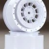 JCO3344 JConcepts Hazard 12mm SC10/4x4 Hex Wheel White (2)
