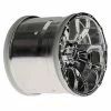 LOSB7012 LOSI 420 Series Force Wheel W/Cap, Chrome: Universal (2)