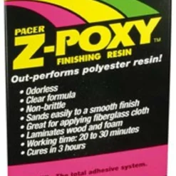 PAAPT40 PACER Z-POXY PT-40 ZPOXY FINISHING RES