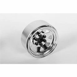 RC4ZW0002 RC4WD 6 Lug Wagon 1.9 Steel Stamped Beadlock Wheel, Chrome