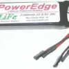 RCAPE21002SLIFE PowerEdge LiFe 2100 2S 6.6V 20C RX Battery