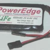 RCAPE8502SLIFE PowerEdge LiFe Battery 850mAh 2S 6.6V 20C RX Battery
