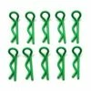 RC-ONE RCO4001 RC ONE SMALL BODY PINS, GREEN, (10)