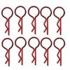 RC-ONE RCO4021 RC ONE MEDIUM BODY PINS, RED, (10)