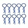 RC-ONE RCO4070 RC ONE BENT MEDIUM BODY PINS BLUE (10)