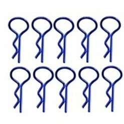 RC-ONE RCO4072 RC ONE BENT MEDIUM BODY PINS NAVY BLUE (10)