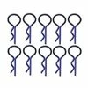 RC-ONE RCO4074 RC ONE BENT MEDIUM BODY PINS PURPLE (10)