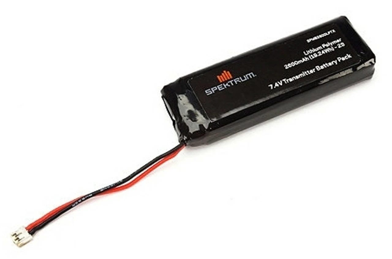 SPMB2600LPTX SPEKTRUM 2600 MAh LiPo Transmitter Battery: DX18 1 SPMB2600LPTX SPEKTRUM 2600 MAh LiPo Transmitter Battery: DX18