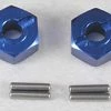 TRA1654X Traxxas Wheel Hubs Aluminum (2)