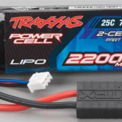 TRA2820 Traxxas LiPo 2S 7.4V 2200mAh 25C 1/16 VXL