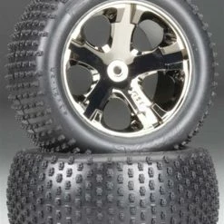 TRA3770A Traxxas Alias 2.8" Rear/All-Star Black Chrome (2)