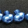 TRA3940 Traxxas Button Head Screw 4x4 Aluminum Blue Jato (6)
