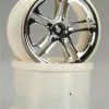 TRA5172X Traxxas Wheels SS 3.8" Chrome Revo/Maxx