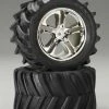 TRA5173 TRAXXAS Tires/wheels Assembled, Maxx, Revo