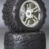 TRA5174R Traxxas Talon Tires On 5-Spoke Wheels Revo 3.3 (2)