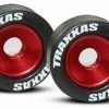 TRA5186 TRAXXAS Mounted Wheelie Bar Tires/Wheels (2)