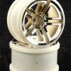 TRA5574 Traxxas Front Twin Spoke Wheels 2.8" Chrome Jato (2)