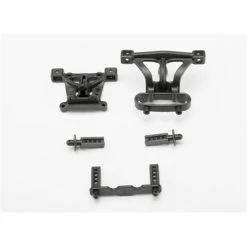 TRA7015 Traxxas Body Mounts & Body Mount Posts Front & Rear 1/16 E-Revo And Slash