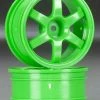 TRA7374A Traxxas Wheels Volk Racing TE37 Green (2)