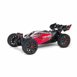 ARA4306V3 ARRMA 1/8 TYPHON 4X4 V3 3S BLX Brushless Buggy RTR, Red