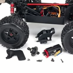 ARA8611V5T2 ARRMA 1/8 NOTORIOUS 6S V5 4WD BLX Stunt Truck With Spektrum Firma RTR, Blue -AIRPLANES SHOP ara8611v5t2 10 1 80499.1666283356