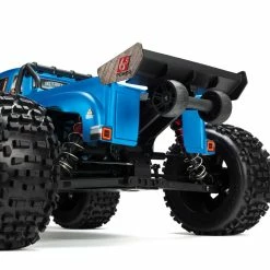 ARA8611V5T2 ARRMA 1/8 NOTORIOUS 6S V5 4WD BLX Stunt Truck With Spektrum Firma RTR, Blue -AIRPLANES SHOP ara8611v5t2 4 08144.1666283356