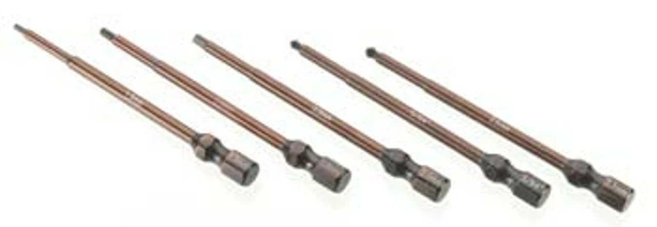 ASC1674 Associated Factory Team 1/4" 5pc Power Tool Tips Set 1 ASC1674 Associated Factory Team 1/4" 5pc Power Tool Tips Set