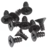 AXA893 Axial Tapping Flat Head M3x6mm Black (10)