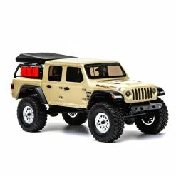 AXI00005T1 AXIAL 1/24 SCX24 Jeep JT Gladiator 4WD Rock Crawler Brushed RTR - Beige -AIRPLANES SHOP axi00005t1 2 85067.1666283696
