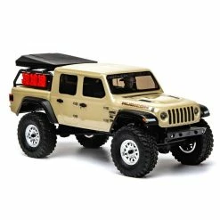 AXI00005T1 AXIAL 1/24 SCX24 Jeep JT Gladiator 4WD Rock Crawler Brushed RTR - Beige -AIRPLANES SHOP axi00005t1 6 76251.1666283696