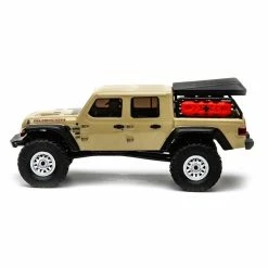 AXI00005T1 AXIAL 1/24 SCX24 Jeep JT Gladiator 4WD Rock Crawler Brushed RTR - Beige -AIRPLANES SHOP axi00005t1 8 92568.1666283696